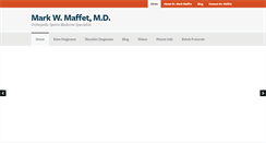 Desktop Screenshot of drmaffet.com